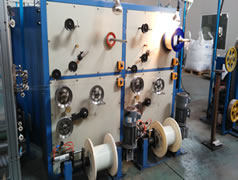FTTH  drop cable extrusion line